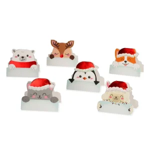 Set di 12 Segnaposto Natalizi